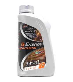 Масло моторное G-Energy SyntheticActive 5W-40 синтетическое 1л