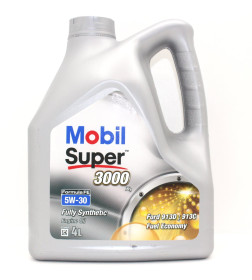 Масло моторное Mobil Super 3000 X1 Formula FE 5W-30  синтетическое 4л.