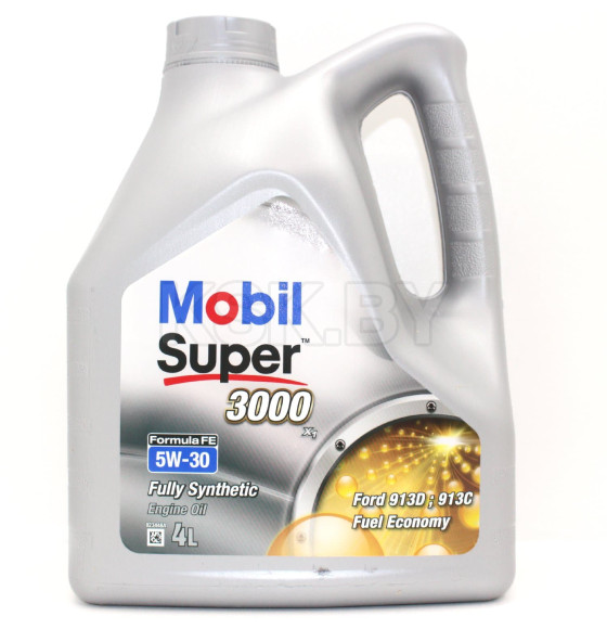 Масло моторное Mobil Super 3000 X1 Formula FE 5W-30  синтетическое 4л. (152564) 