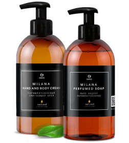 Подарочный набор Milana perfumed line Oud Rood с маслом кедра 300 мл