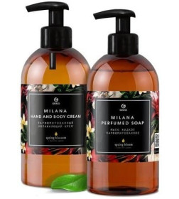 Подарочный набор Milana perfumed line  Spring Bloom с маслом герани 300 мл
