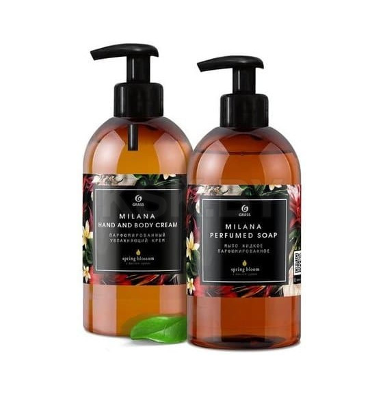 Подарочный набор Milana perfumed line  Spring Bloom с маслом герани 300 мл (125656) 