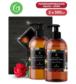 Подарочный набор Milana perfumed line  Spring Bloom с маслом герани 300 мл