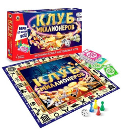 Игра настольная экономическая "Клуб миллионеров" 04031