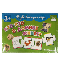 Развивающая игра "Кто-кто в домике живёт?" (IQ step) 89862