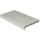 Подоконник ПВХ "Витраж VPL" мрамор  (матовый) 150*20 мм