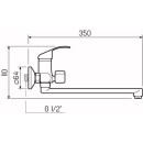 Смеситель для ванны РМС SL128-006E (SL128-006E) 