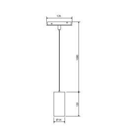 Умный трековый светильник 15W 2700-6500K Dim Amend (чёрный) 85073 Slim Magnetic