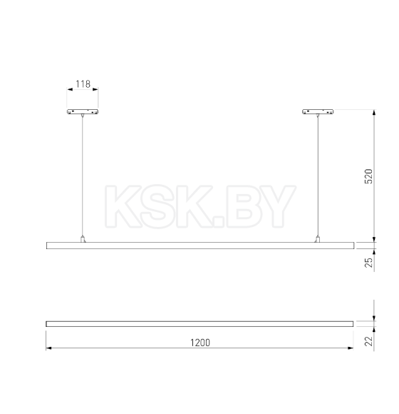 Трековый светильник 40W 4000K Milo (чёрный) 85106 Slim Magnetic (a064803) 