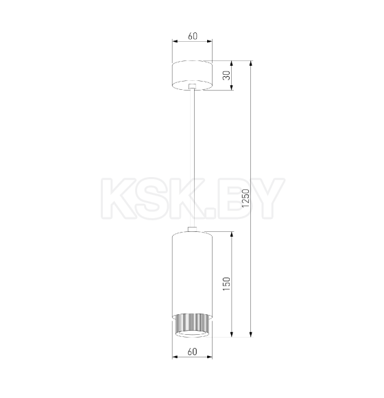 Трековый светильник Nubis GU10 чёрный однофазный 85021/01 (a064793) 