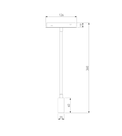 Трековый светильник 3W 4000K Cami (чёрный) 85522 Slim Magnetic