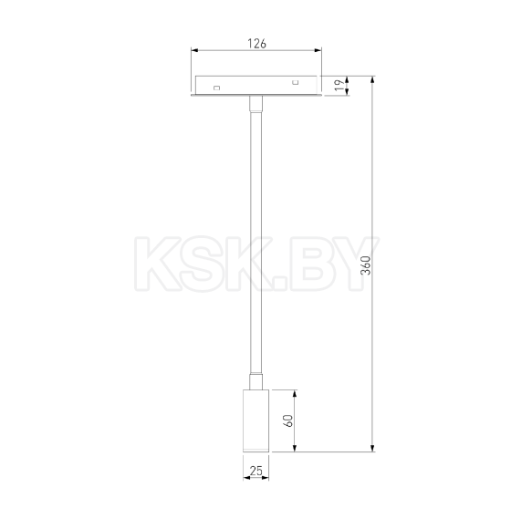 Трековый светильник 3W 4000K Cami (чёрный) 85522 Slim Magnetic (a064489) 