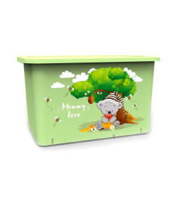 Контейнер для игрушек Mommy love (чайное дерево) BEROSSI АС 49162000