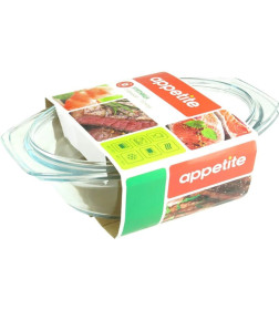 Утятница стеклянная 3,0 л ТМ Appetite PL18