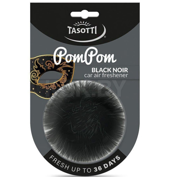 Ароматизатор Tasotti POM POM Черный нуар