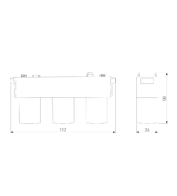 Трековый светильник 6W 4000K Tillie (чёрный) 85094/01 Flat Magnetic