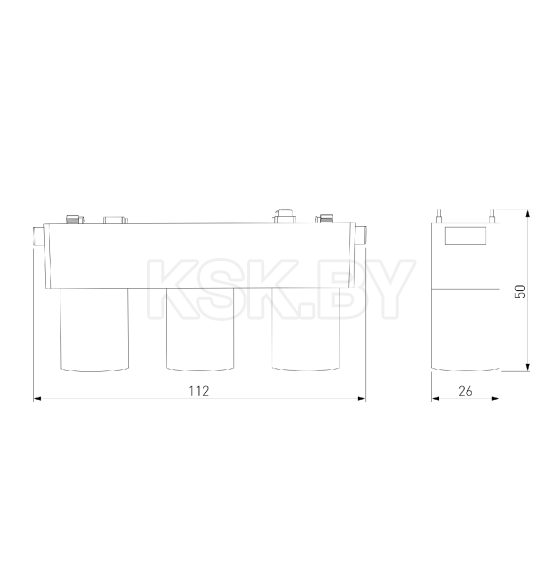 Трековый светильник 6W 4000K Tillie (чёрный) 85094/01 Flat Magnetic (a063711) 