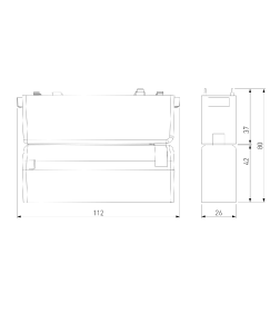 Трековый светильник 5W 4000K Unity (чёрный) 85092/01 Flat Magnetic