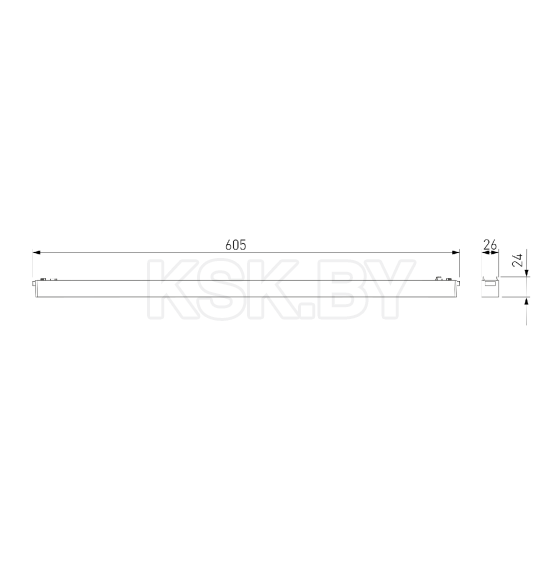 Трековый светильник 20W 4000K Vision (чёрный) 85089/01 Flat Magnetic (a063694) 