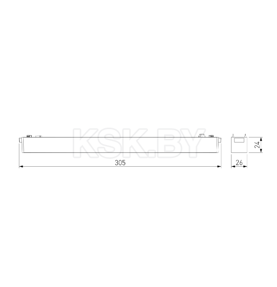 Трековый светильник 10W 4000K Vision (чёрный) 85088/01 Flat Magnetic (a063693) 