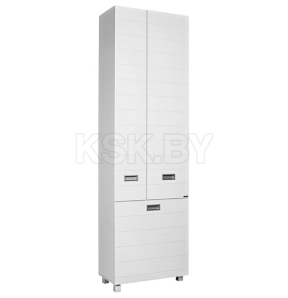 Пенал напольный Домино CUBE 60 с корзиной для белья DC5014P (DC5014P) 