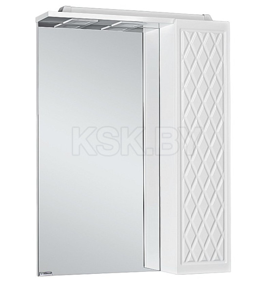 Шкаф зеркальный с подсветкой Домино 3D 60 правый D37009HZ (D37009HZ) 