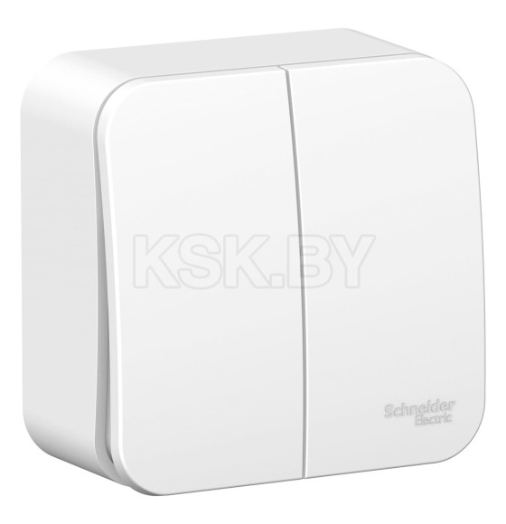 Выключатель 2кл. 10А белый Schneider Electric Blanka (BLNVA105011) 