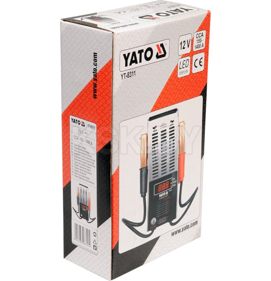 Цифровой аккумуляторный тестер 12V YATO (YT-8311) 