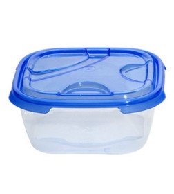Контейнер пласт. прямоуг. 2 л, с крышкой, Frigo, DRINA 10227