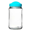 Банка для сыпучих продуктов Avena 1,5 л (бирюза) BEROSSI ИК 19337000 (ИК19337000) 