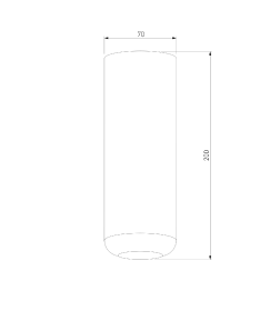 Светильник накладной светодиодный Onde 10W 4000K чёрный 25045/LED