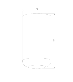 Светильник накладной светодиодный Onde 10W 4000K чёрный 25044/LED