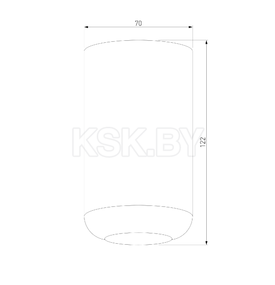 Светильник накладной светодиодный Onde 10W 4000K чёрный 25044/LED (a064194) 