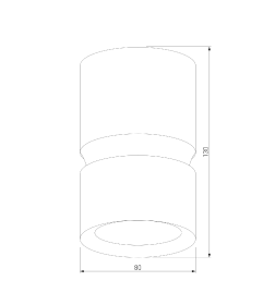 Светильник потолочный светодиодный Kayo 12W 4000К белый 25049/LED