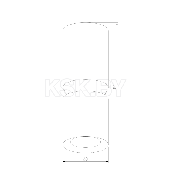 Светильник потолочный светодиодный Kayo 12W 4000К чёрный 25048/LED (a064726) 