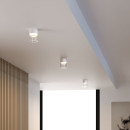 Светильник потолочный светодиодный 10W 4000К белый/прозрачный 25047/LED (a064710) 