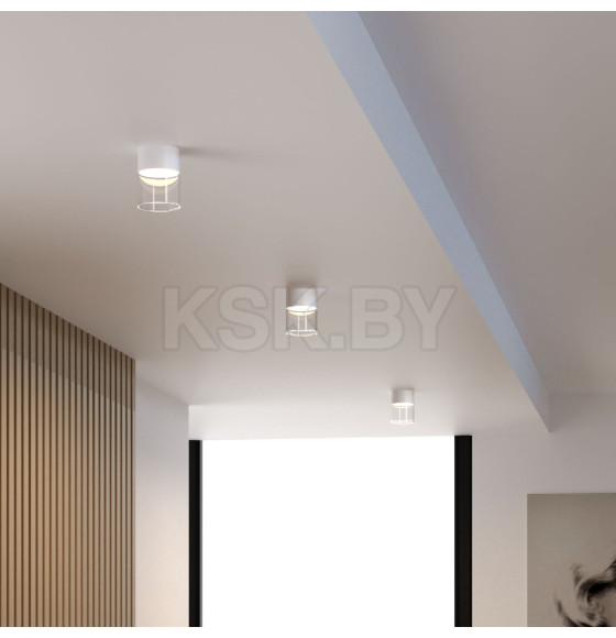 Светильник потолочный светодиодный 10W 4000К белый/прозрачный 25047/LED (a064710) 