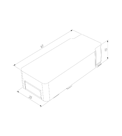 Ввод питания (черный) 85001/00 Flat Magnetic