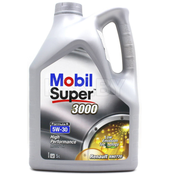 Масло моторное Mobil Super 3000 Formula R 5W-30  синт. 5л. (154126) 