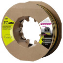 Уплотнитель гаражный черный "D" 14ммх12мм ZOOM INDUSTRIAL (02-2-4-210) 