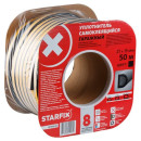 Уплотнитель гаражный черный "D" 21х15мм 50м STARFIX (SF1016-00) 