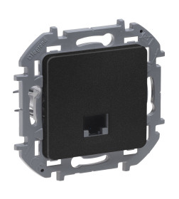 Розетка RJ 45 антрацит INSPIRIA Legrand