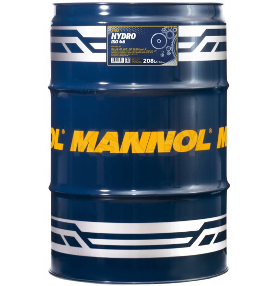 Индустриальное масло Mannol Hydro ISO 46 HL, 208л. (MN2102-DR) 