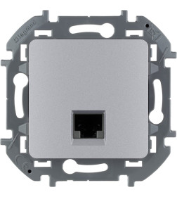 Розетка RJ 45 алюминий INSPIRIA Legrand