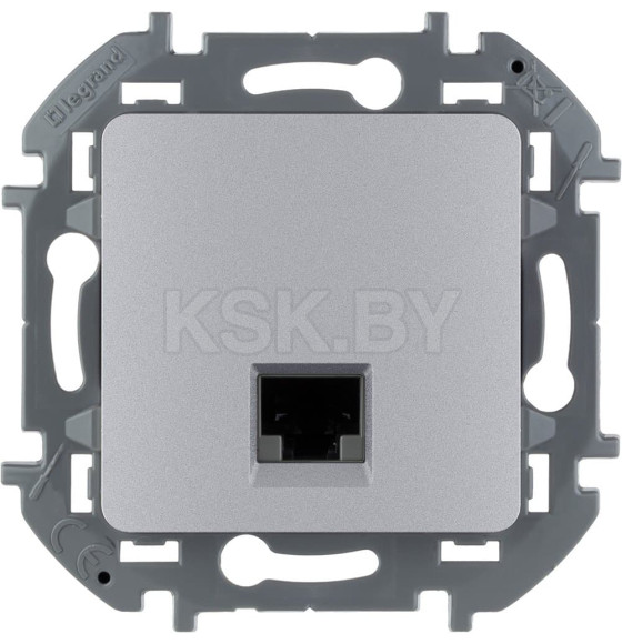 Розетка RJ 45 алюминий INSPIRIA Legrand (673832) 
