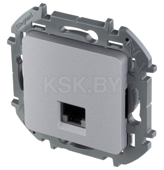 Розетка RJ 45 алюминий INSPIRIA Legrand (673832) 