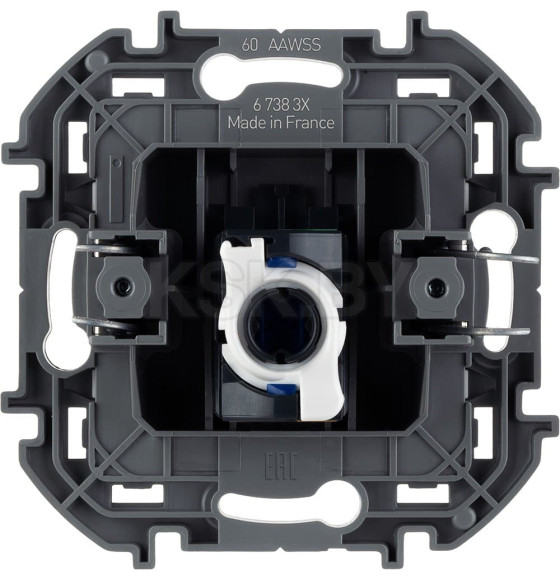Розетка RJ 45 алюминий INSPIRIA Legrand (673832) 