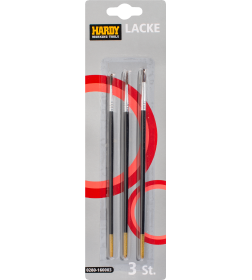 Набор кистей 3 шт HARDY