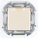 Розетка 1-я с зк. IP 44 с откидной крышкой и шторками слоновая кость INSPIRIA Legrand (673741) 