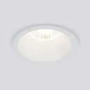 Встраиваемый светодиодный светильник 7W 3000K WH белый 15266/LED (a063925) 